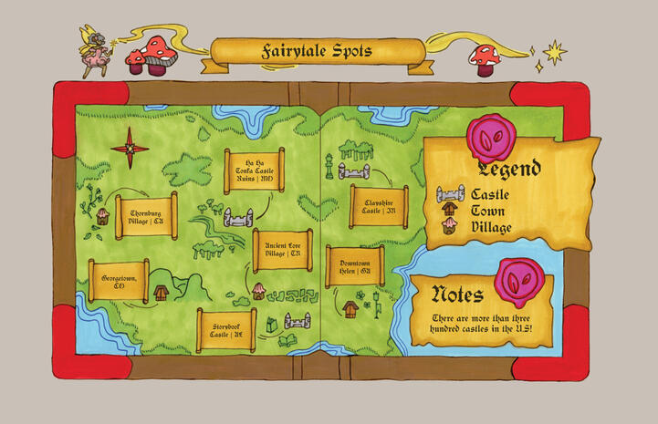 Fairytale Spots Map